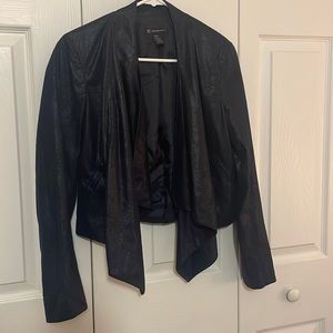 Navy INC International Concepts Waterfall Blazer